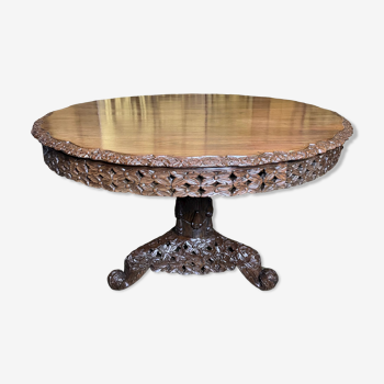 Dining table - Indonesian pedestal table