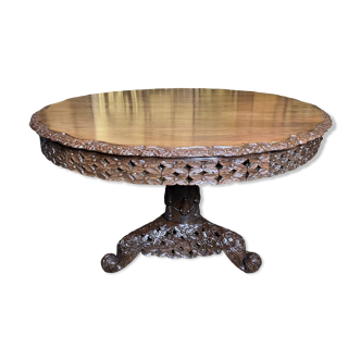 Dining table - Indonesian pedestal table