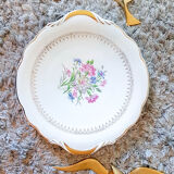 Digoin Sarreguemines "Lilitia" Large flat plate cake dish