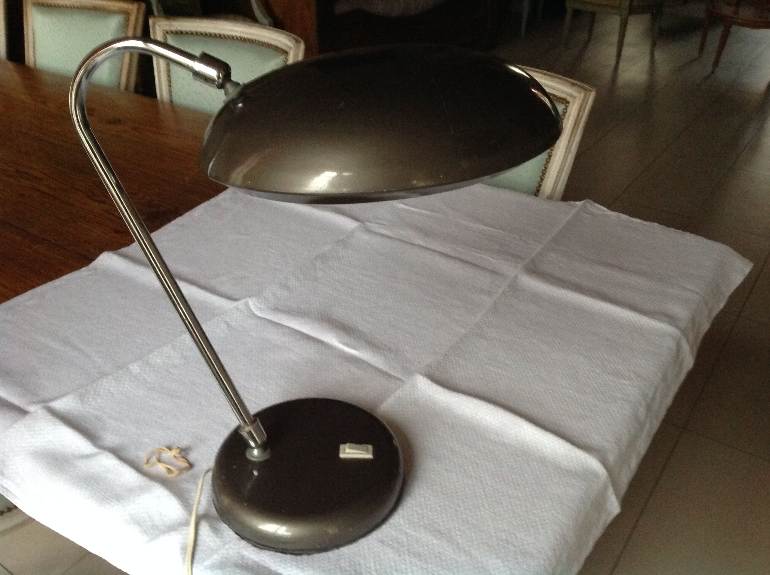Lampe de bureau vintage orientable années 70