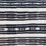 Tapis kilim tissage ancien de mali fait main 134x254 cm