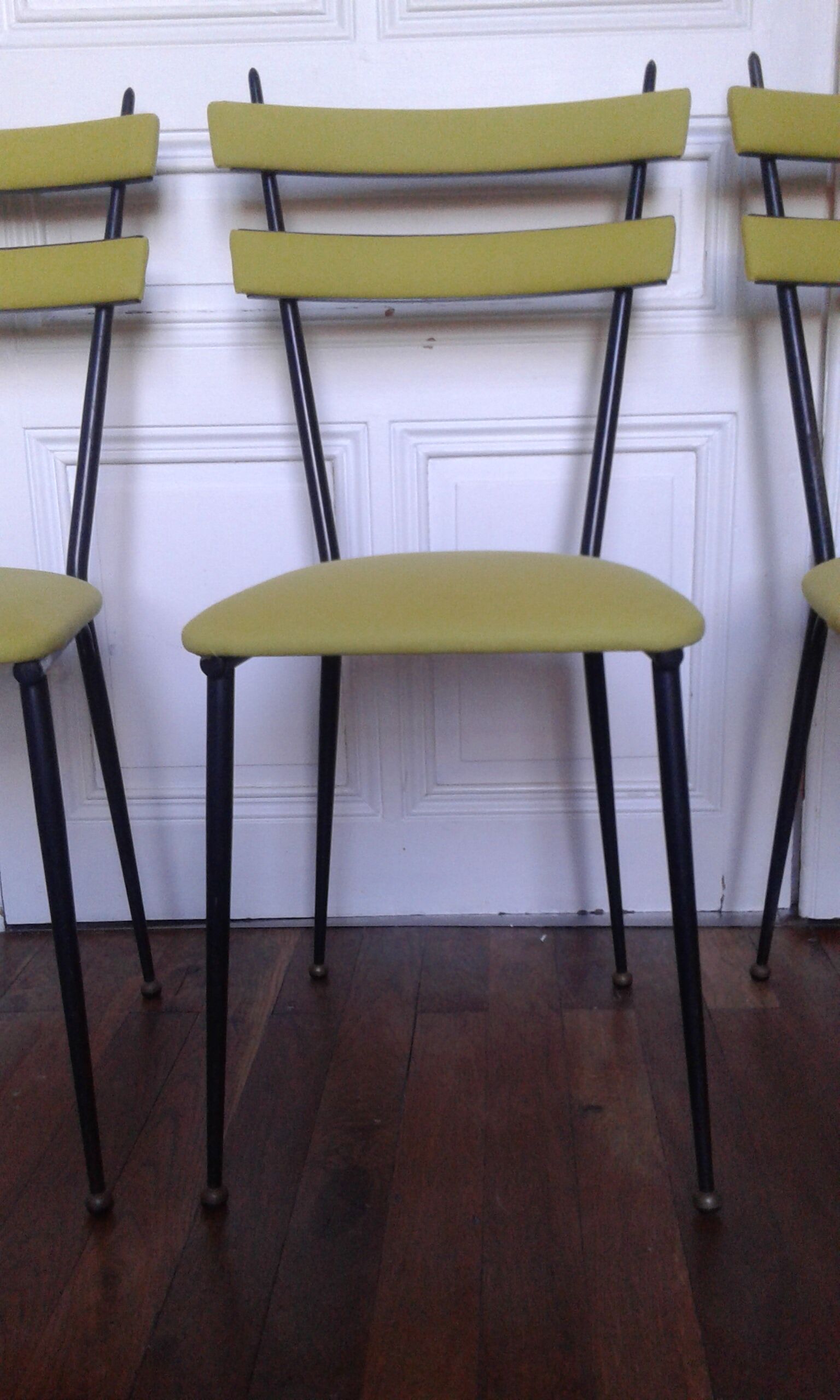 set of 4 chairs design Colette Gueden