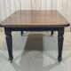English mahogany table from the 1930s with an extension
