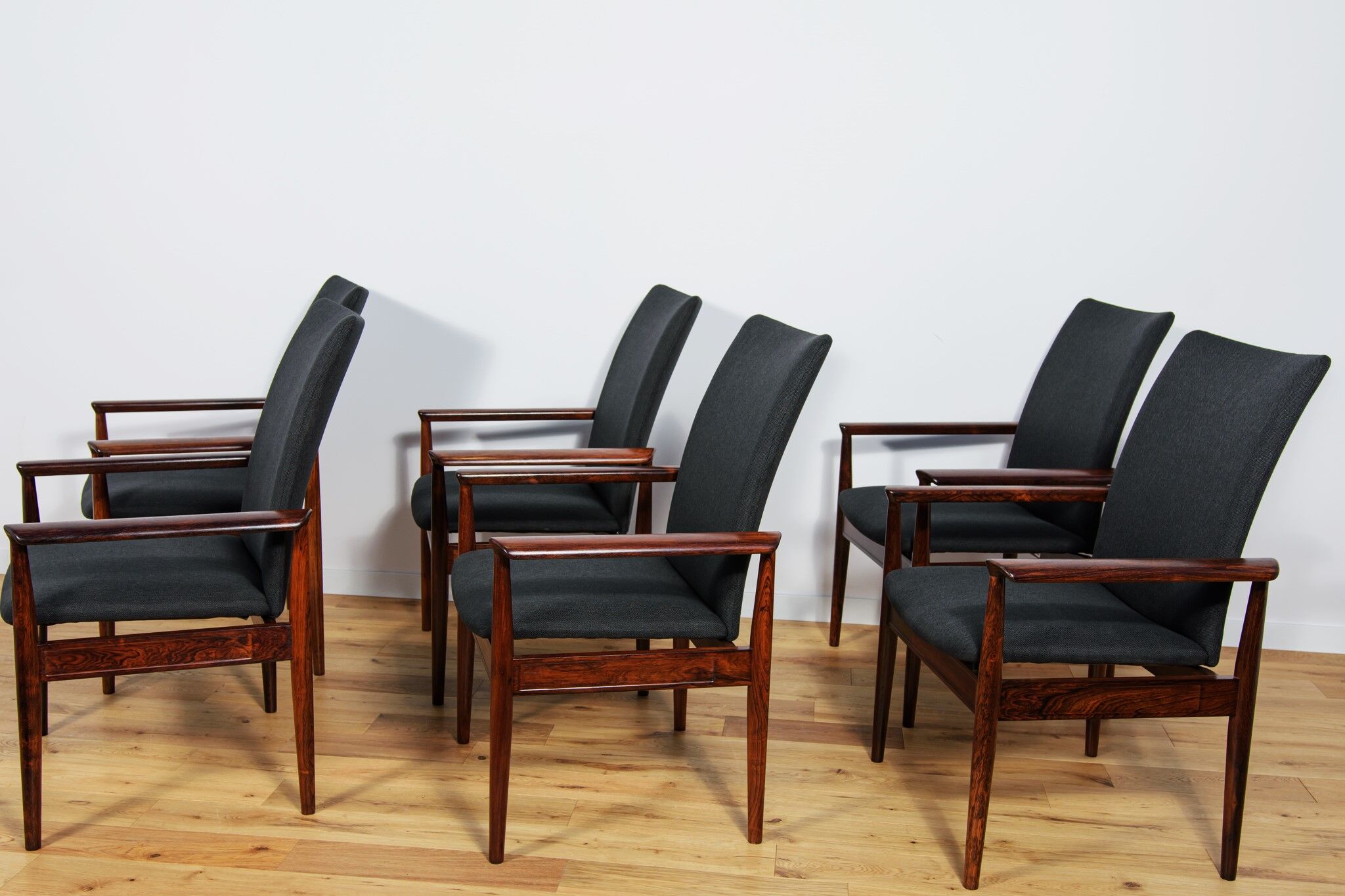 Armchairs model 209 Diplomat by Finn Juhl for France & Søn, 1960s, Set of 6