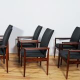 Armchairs model 209 Diplomat by Finn Juhl for France & Søn, 1960s, Set of 6