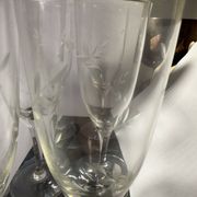 12 crystal cups