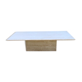Low table in travertine