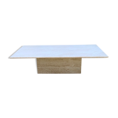 Table basse en travertin