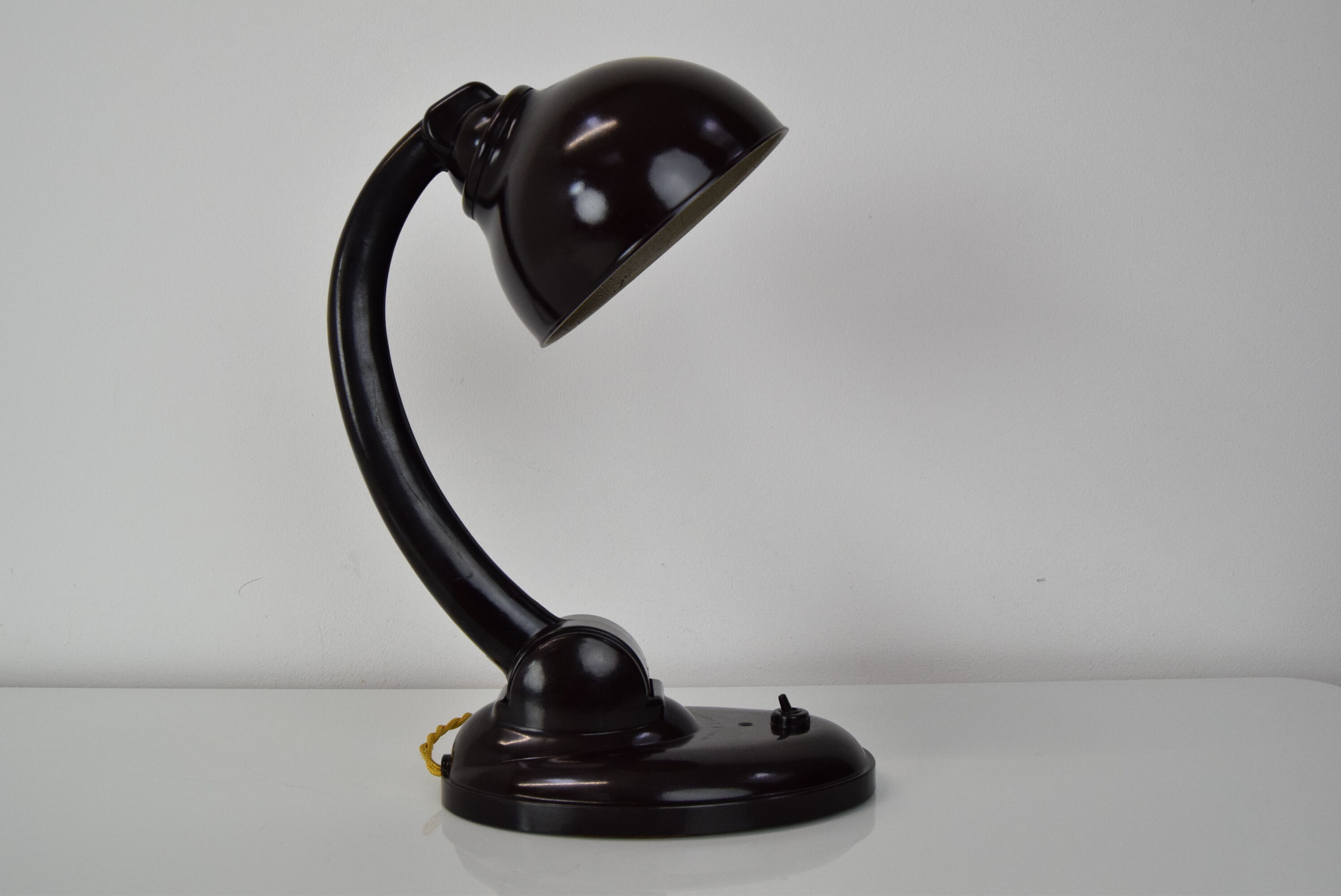 Adjustable Bakelite Table Lamp,by Eric Kirkman Cole,1940's.