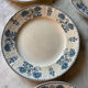 Series of 9 plates Terre de fer Sarreguemines anciens