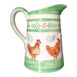 Andrea West rooster pitcher for Sigma