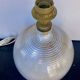 large stoneware lamp signed stoneware from Marais France