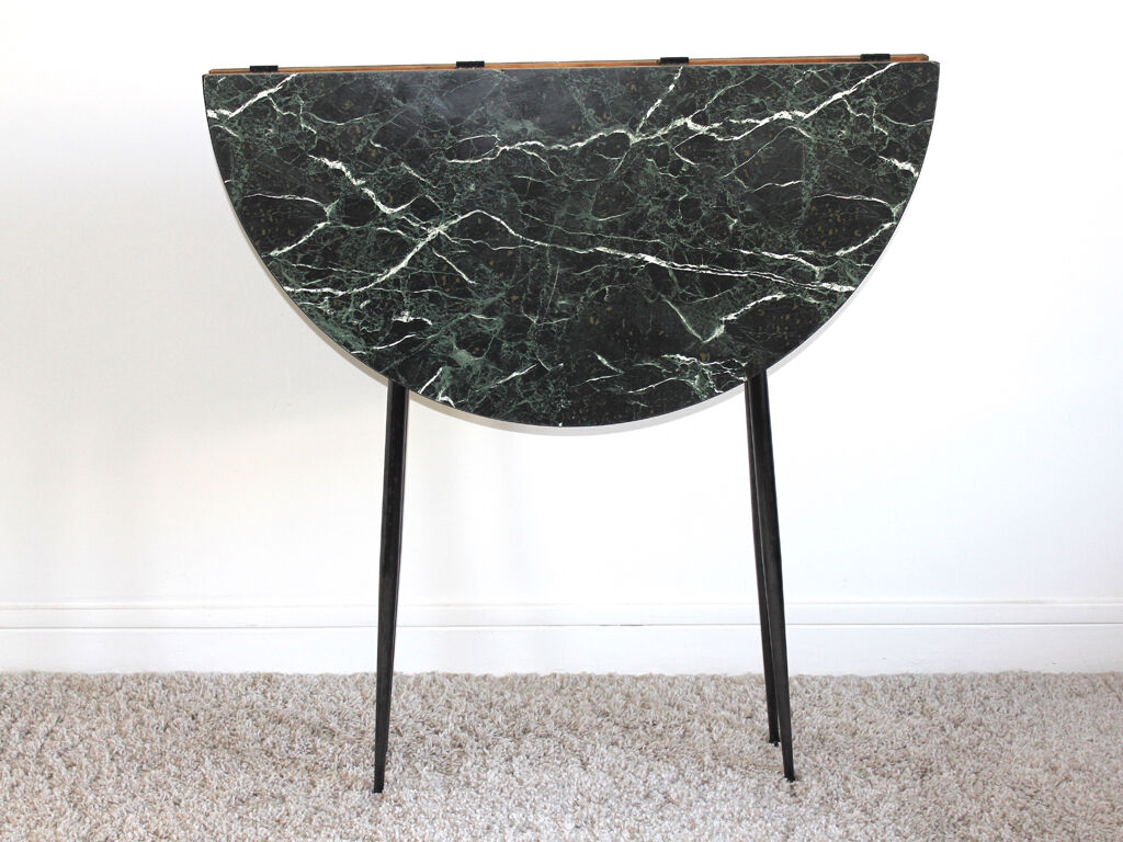 Formica table marble