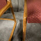 Set of 6 sled chairs