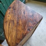 Beautiful 1 door corner in oak from the 19th century