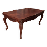 Solid walnut dining table