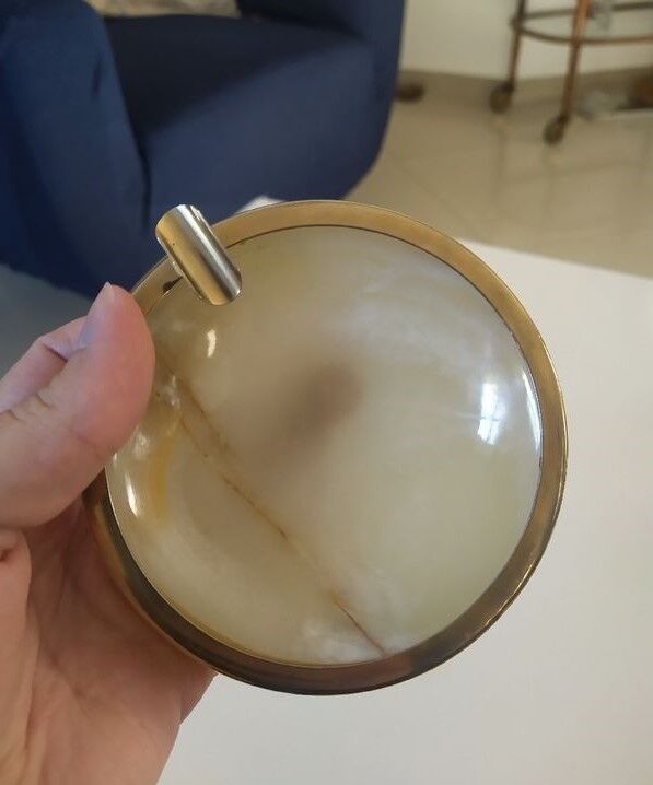 Onyx ashtray