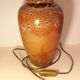 Enamelled sandstone lamp foot 70/80