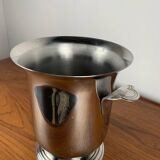Vintage stainless steel champagne bucket, 1970