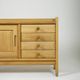 Oak sideboard by Guillerme & Chambron, France 1960s