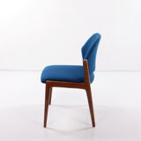 Vintage set of 4 dining table chairs designed by Hartmut Lohmeyer for Wilkhahn, 1970