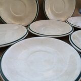 Set of small ceramic plates