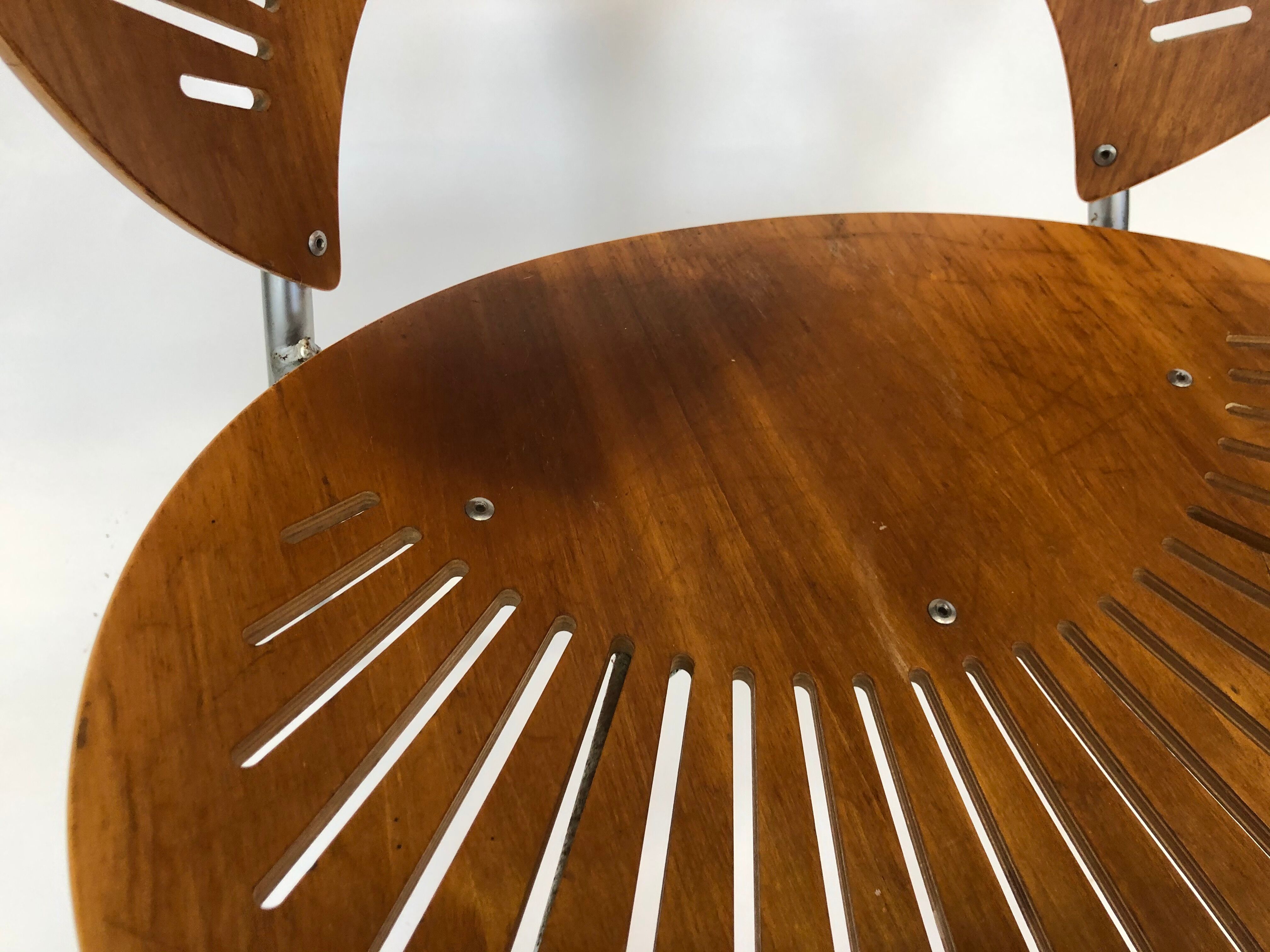 Suite de quatre chaises danoise "Trinidad" par Nanna Ditzel pour Fredericia Stolefabrik en teck