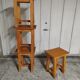 4 tabourets brutalistes