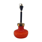 1960s opaline pendant light