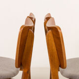 Danish mid century chairs, set of 4, 1960s