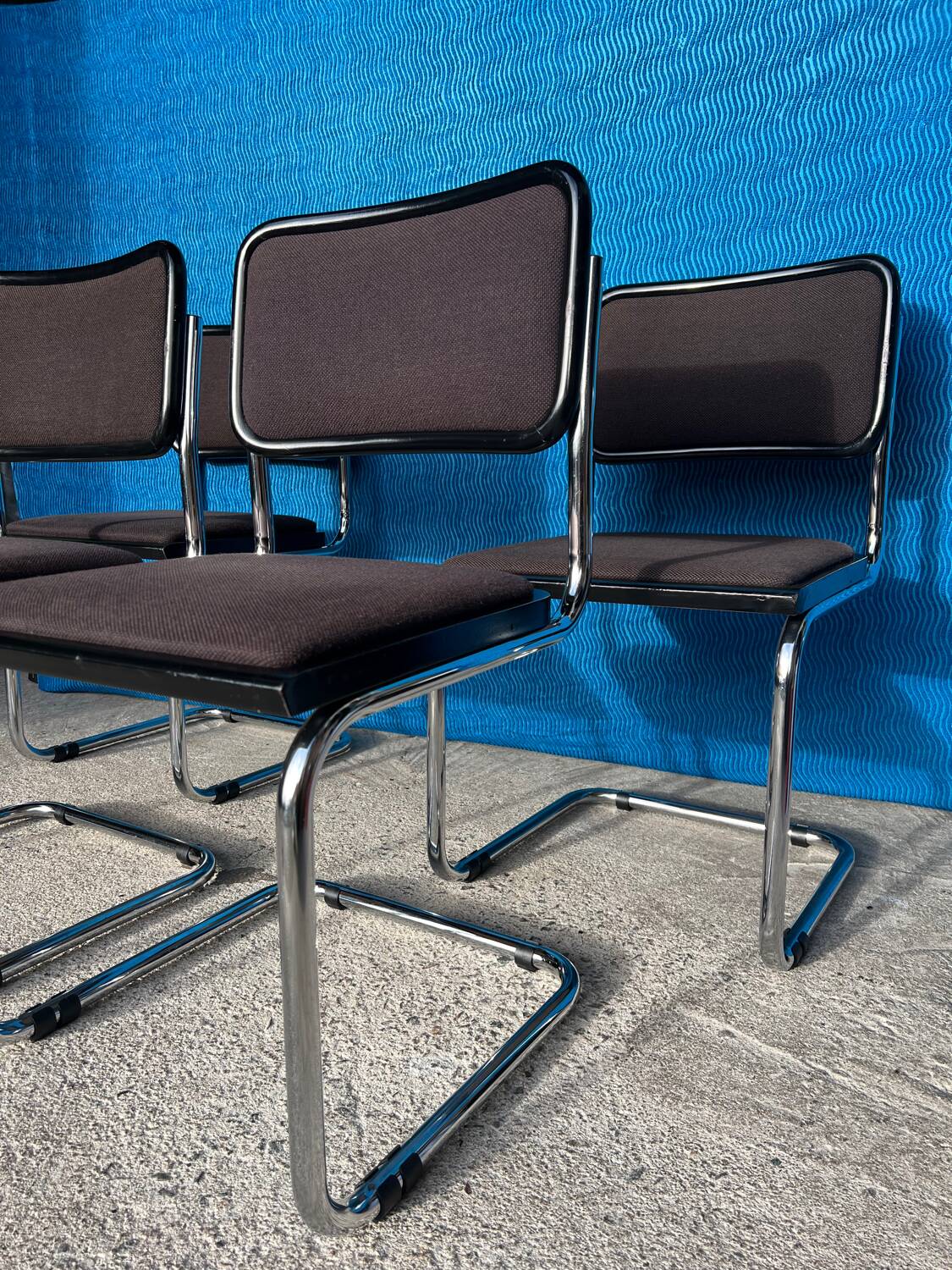ENSEMBLE DE 4 CHAISES MARCEL BREUER