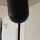 Orange opaline suspension lamp 60s