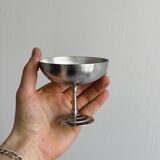 6 stainless steel footed bowls MAT