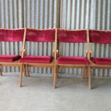 4 theatre chairs