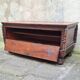 Coffre de mariage cassone en bois