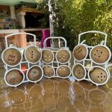 Vintage 1960s Toy: Three Sets of 4 Balls