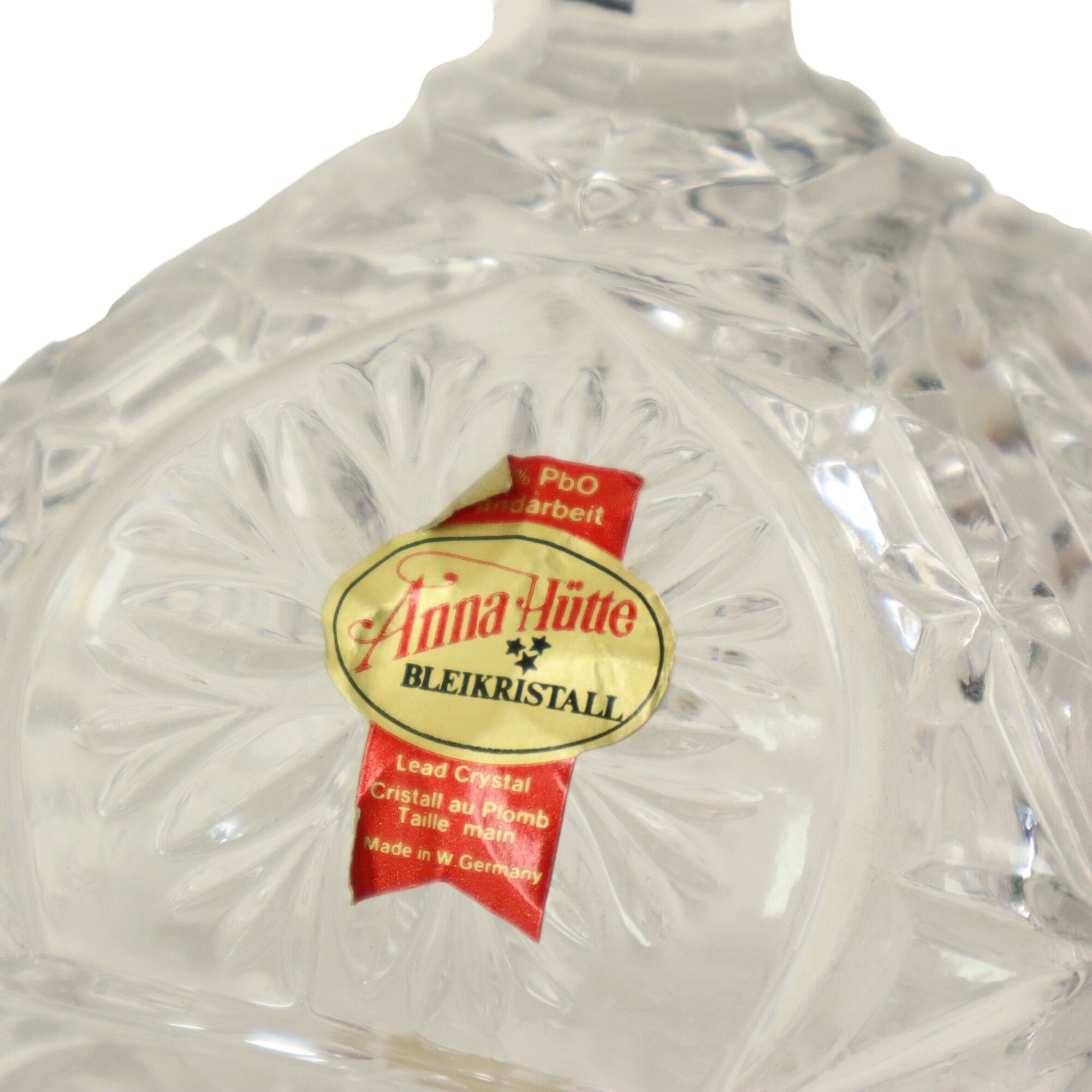 Vintage Crystal Bonbonniere Candy Dish West Germany