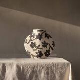 Vase en céramique 'flowers pattern’