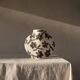 Ceramic vase 'flowers pattern'