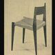 Ensemble de chaises de salle à manger minimalistes danoises en teck modèle Pia avec sièges en corde à papier par Poul Cadovius pour Royal Persiennen, 1958.