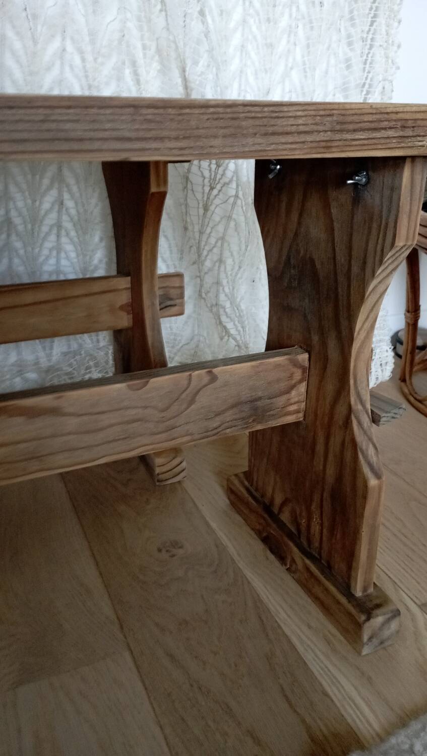 Pair of antique benches