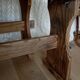 Paire de bancs anciens
