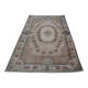 Vintage Turkish Oushak rug 114x212 cm