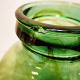 Demijohn green grand goulot