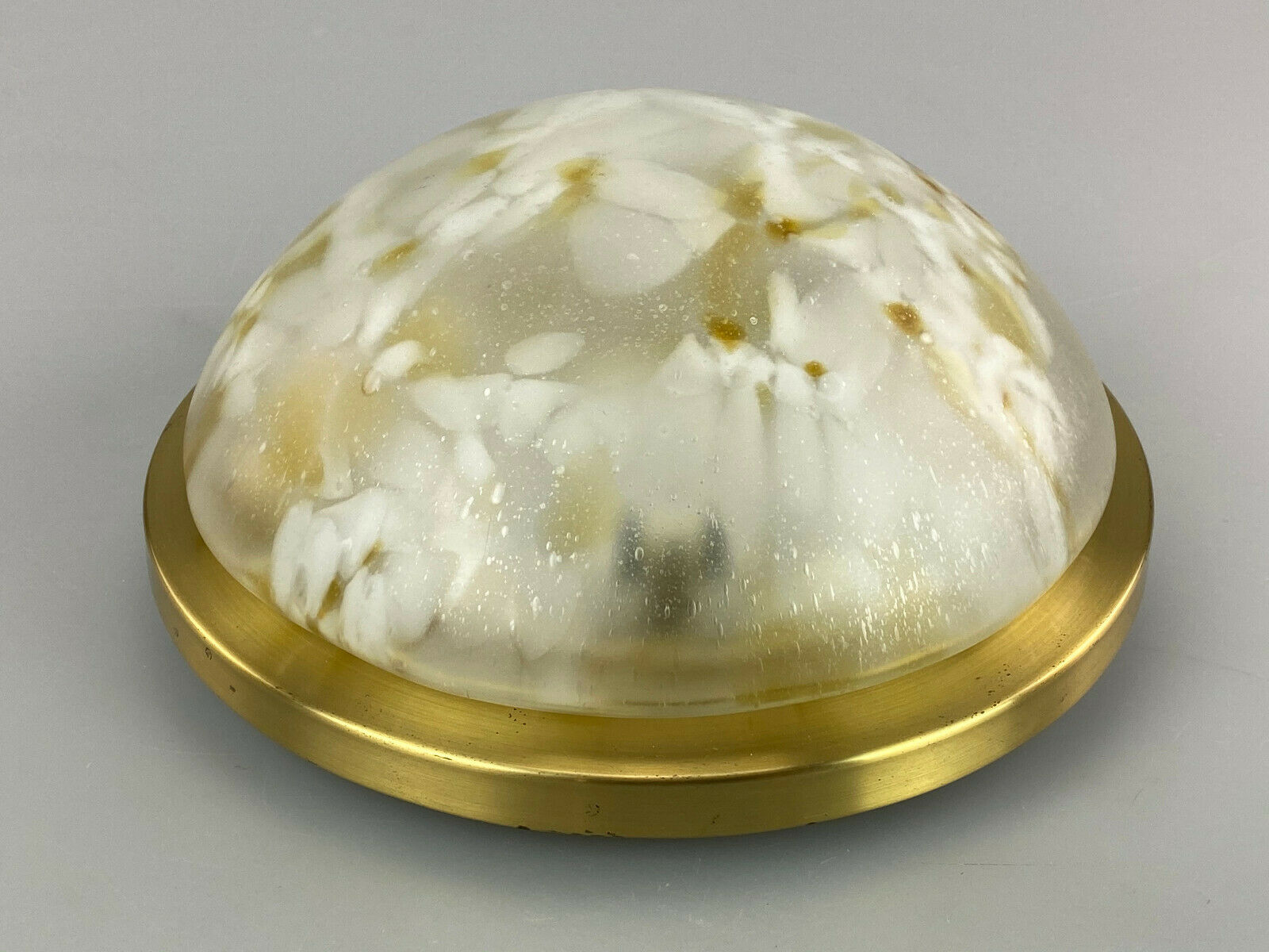 70s Peill & Putzler Plafoniere ceiling lamp glass space design lamp 70s