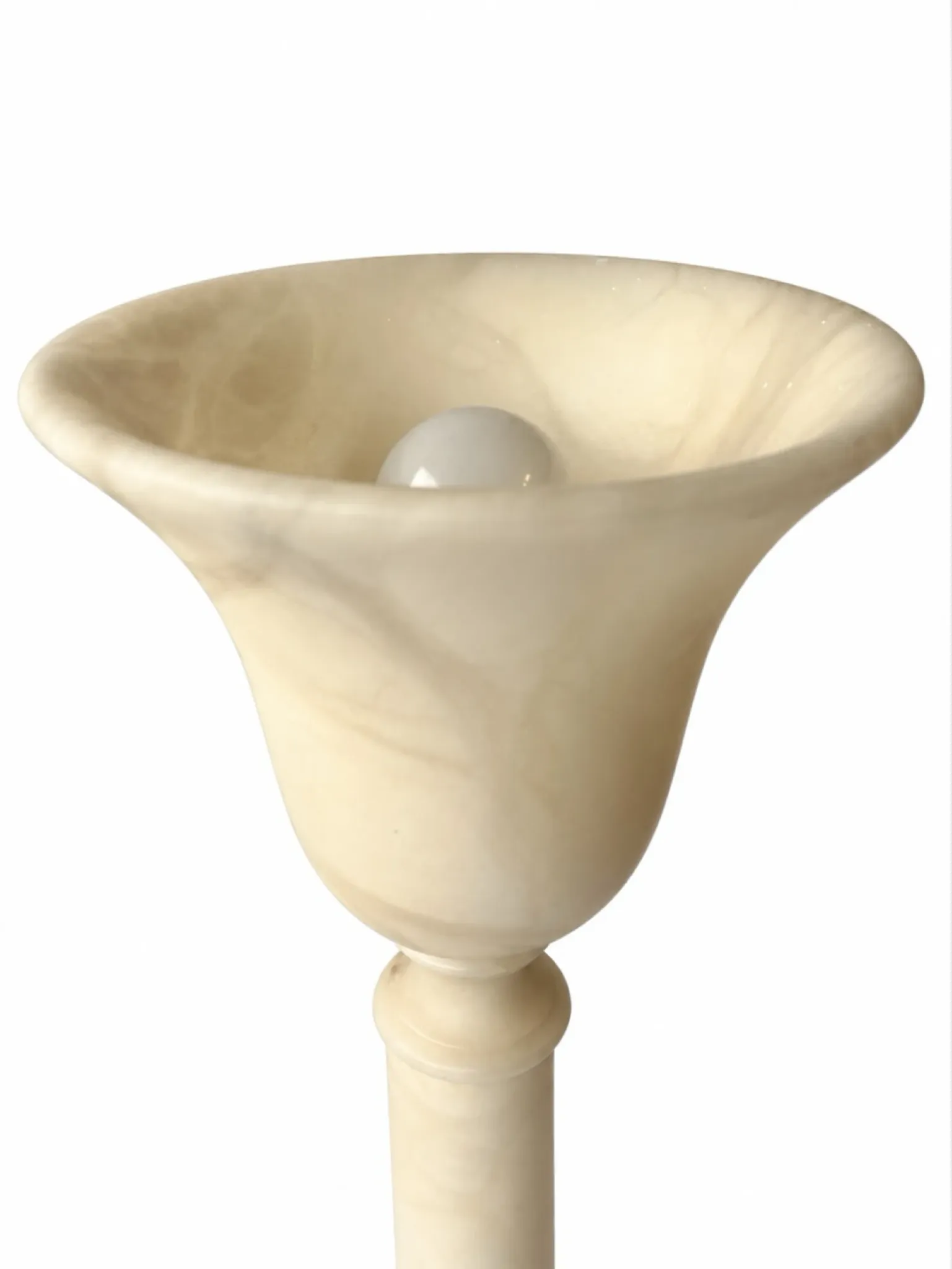 Paire de lampes de table en albâtre par Massive