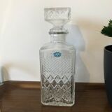 Whisky service glasses and decanter