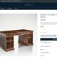 David Linley Burr walnut chest of drawers for light restoration.