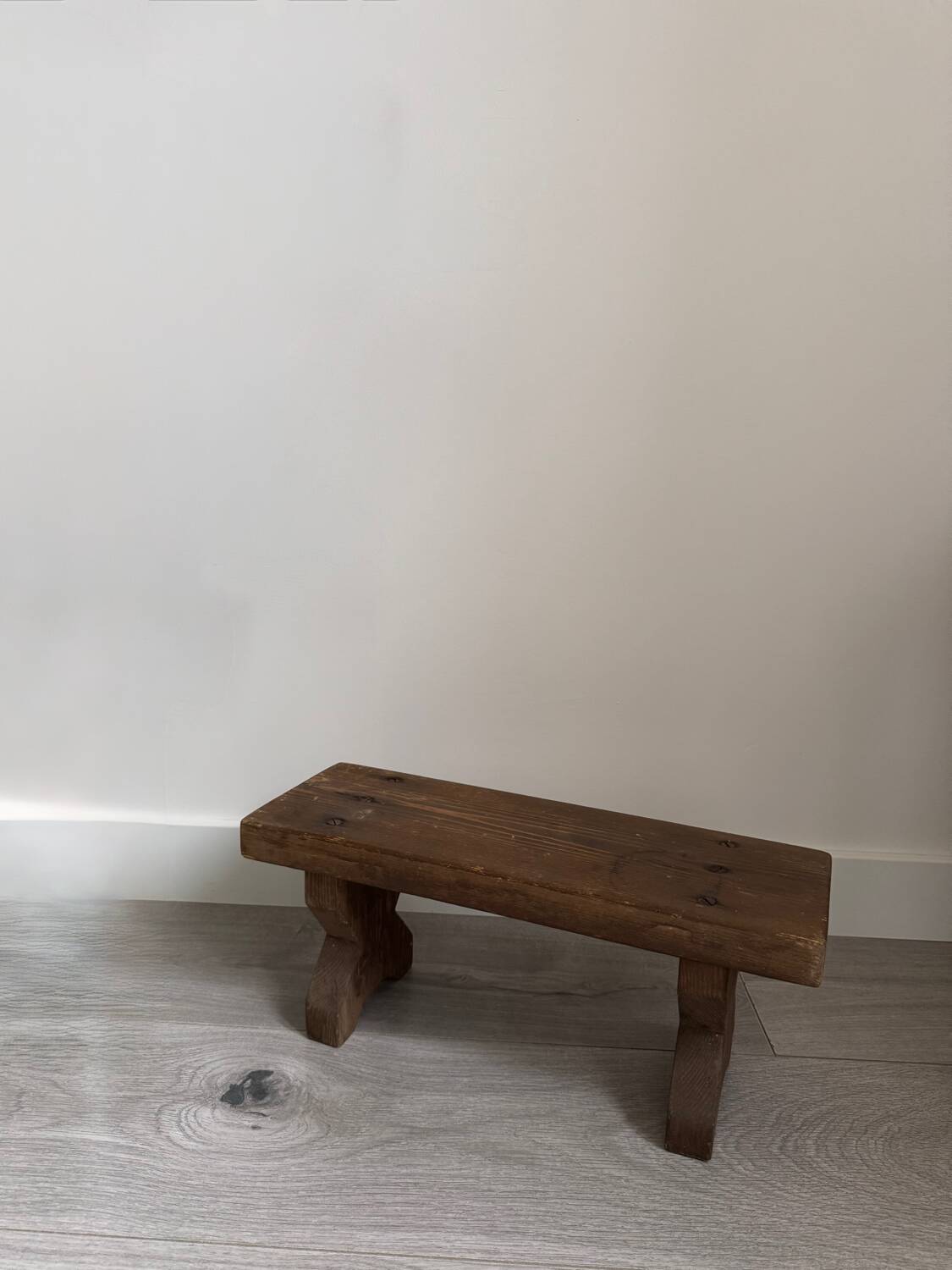 Vintage wooden stool