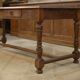 Farm table in beech from the late 19th century.